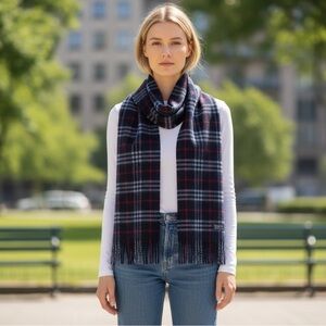 Burberry Signature Nova Check Wool Scarf 😍🔥